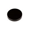 Non Dispensing Caps | Jar Store Black 70-400 Smooth Sided Cap With Liner | 36 Pack