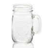 Libbey Candle Jars | Libbey 16.5 Oz. Libbey Embossed Drinking Jar | 12 Pack