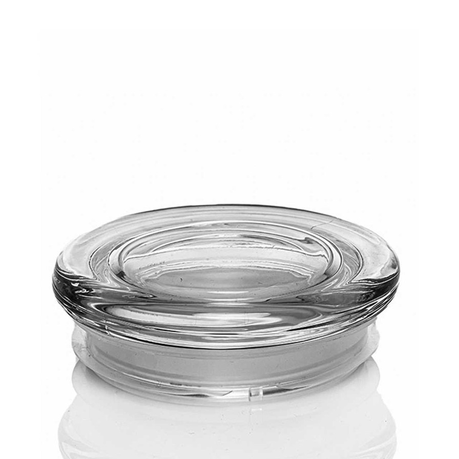 Glass Lids | Libbey Medium Flat Glass Lid | 12 Pack