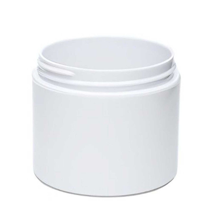 Body Scrub And Lotion Jars | Jar Store 8 Oz White Double Wall Jar Straight Base 89-400 | 36 Pack