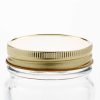 Metal Lids | Jar Store Gold 70G450 Canning Lid With Liner | 12 Pack