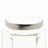 Metal Lids | Jar Store Silver 63Mm Twist Off Lid | 12 Pack