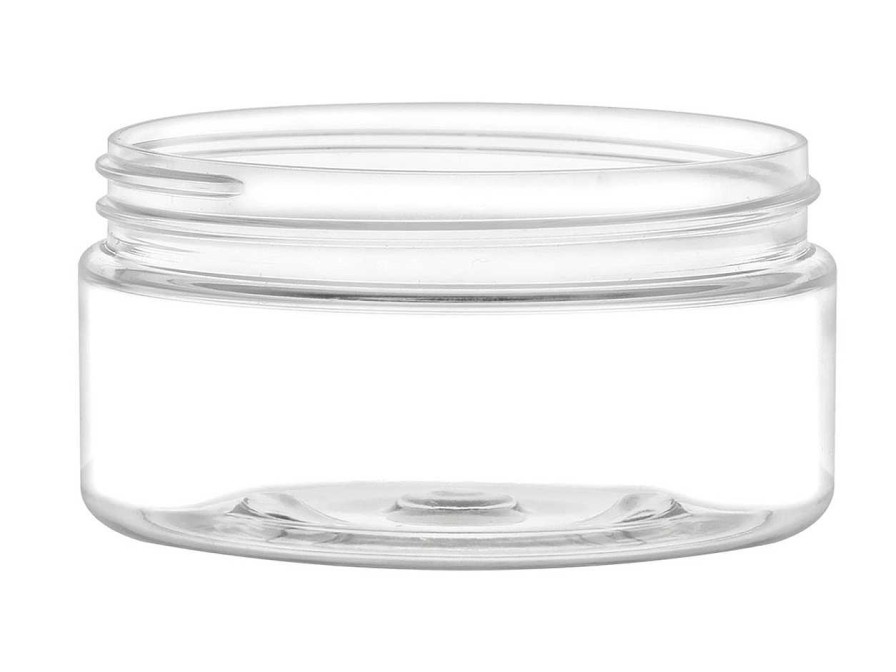 Salsa Jars | Jar Store 12 Oz Clear Pet Straight Sided Jar 89-400 | 36 Pack