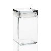 Square Storage Containers | Anchor Hocking 1 1/2 Quart Anchor Square Jar With Glass Lid | 4 Pack