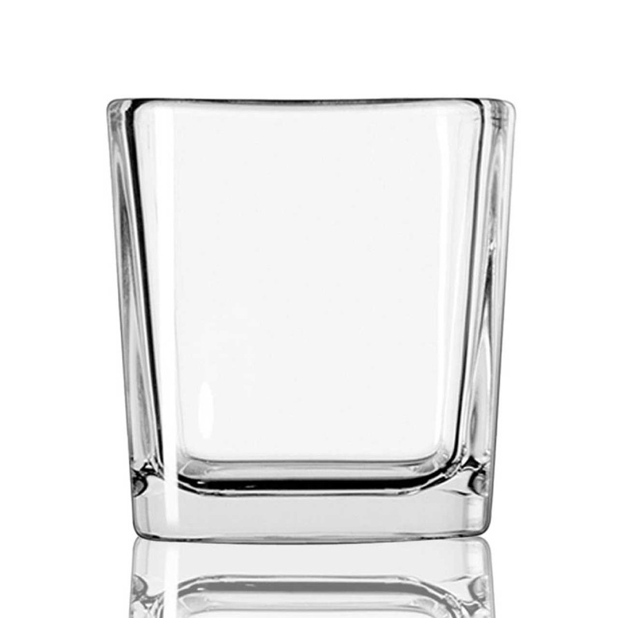 3 Wick Candle Jars | Libbey 14 Oz. Libbey Cube Votive | 12 Pack