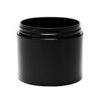 Plastic Jars | Jar Store 4 Oz Black Double Wall Jar Straight Base 70-400 | 36 Pack