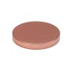 Metal Lids | Pack Logix Medium Rose Gold Metal Lid | 12 Pack