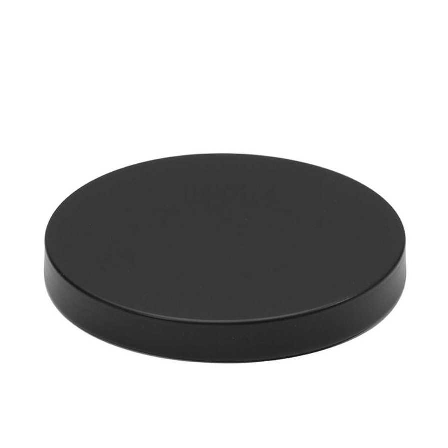 Metal Lids | Pack Logix Large Black Metal Lid | 12 Pack