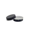 Metal Lids | Jar Store Black 38Mm Metal Lid | 12 Pack