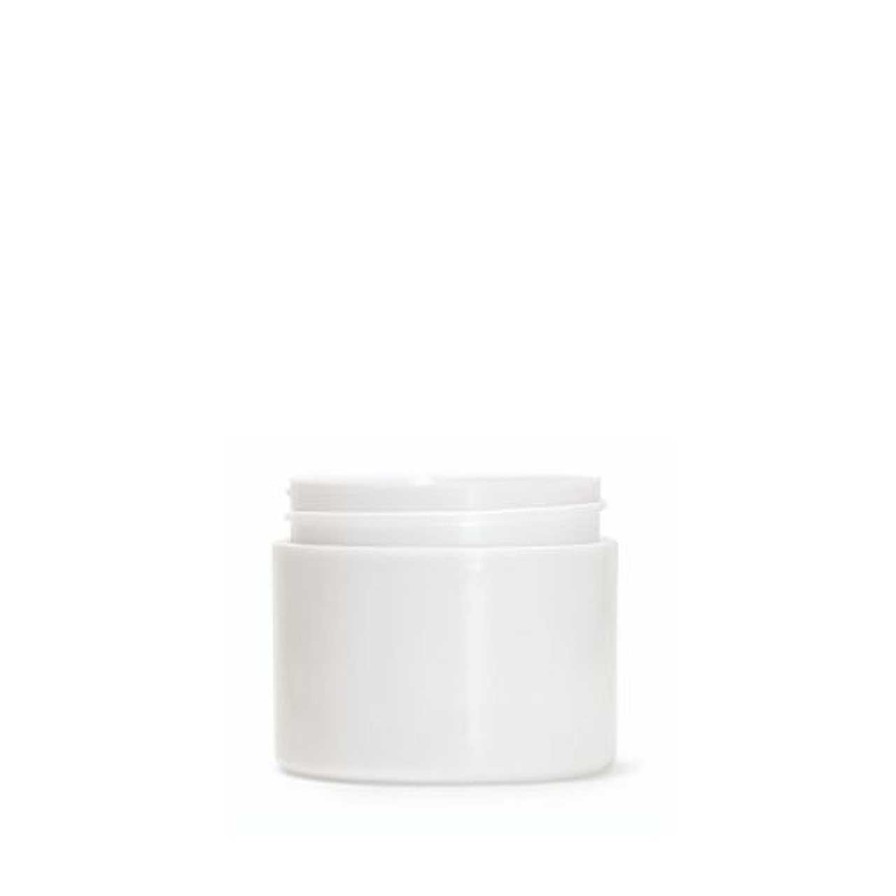 Body Scrub And Lotion Jars | Jar Store 2 Oz White Double Wall Jar Straight Base 58-400 | 36 Pack