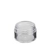 Cosmetic Jars | Jar Store 1/2 Oz Clear Ps Thickwall Jar 33-400 | 36 Pack