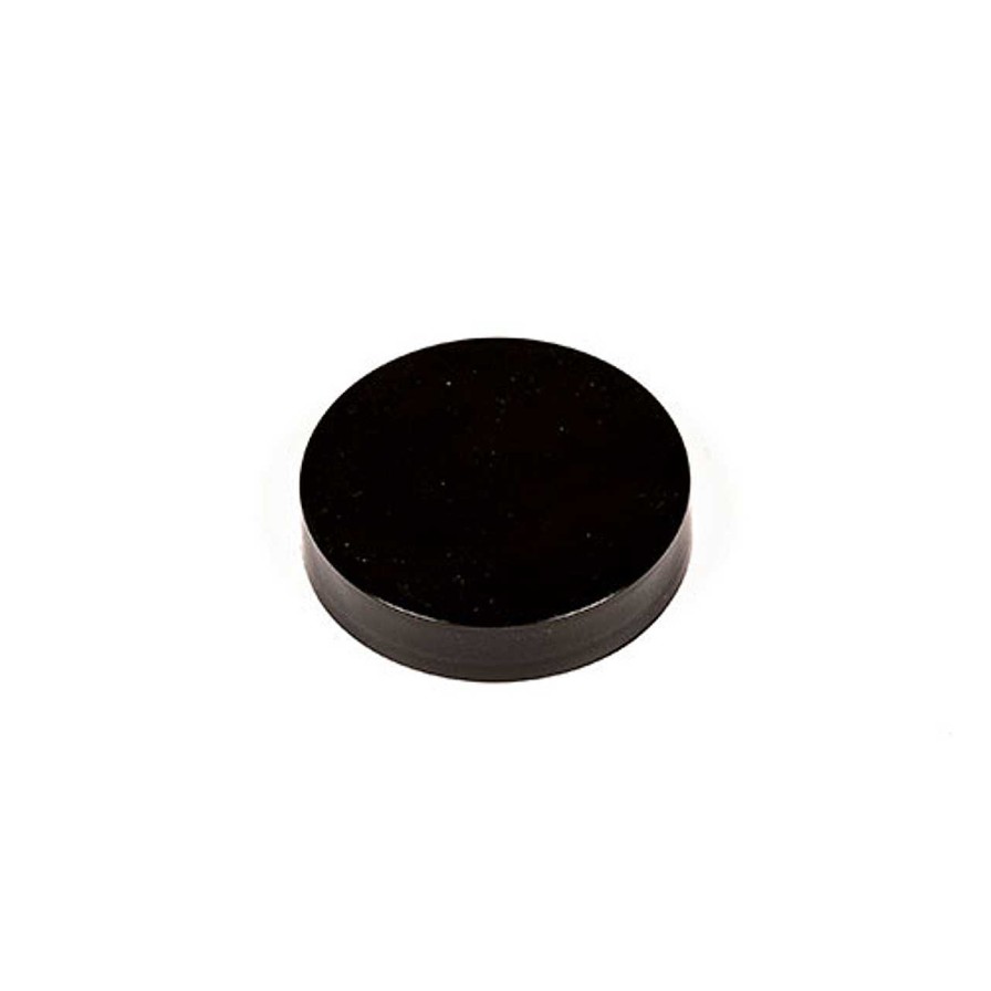 Non Dispensing Caps | Jar Store Black 53-400 Smooth Sided Cap With Liner | 36 Pack