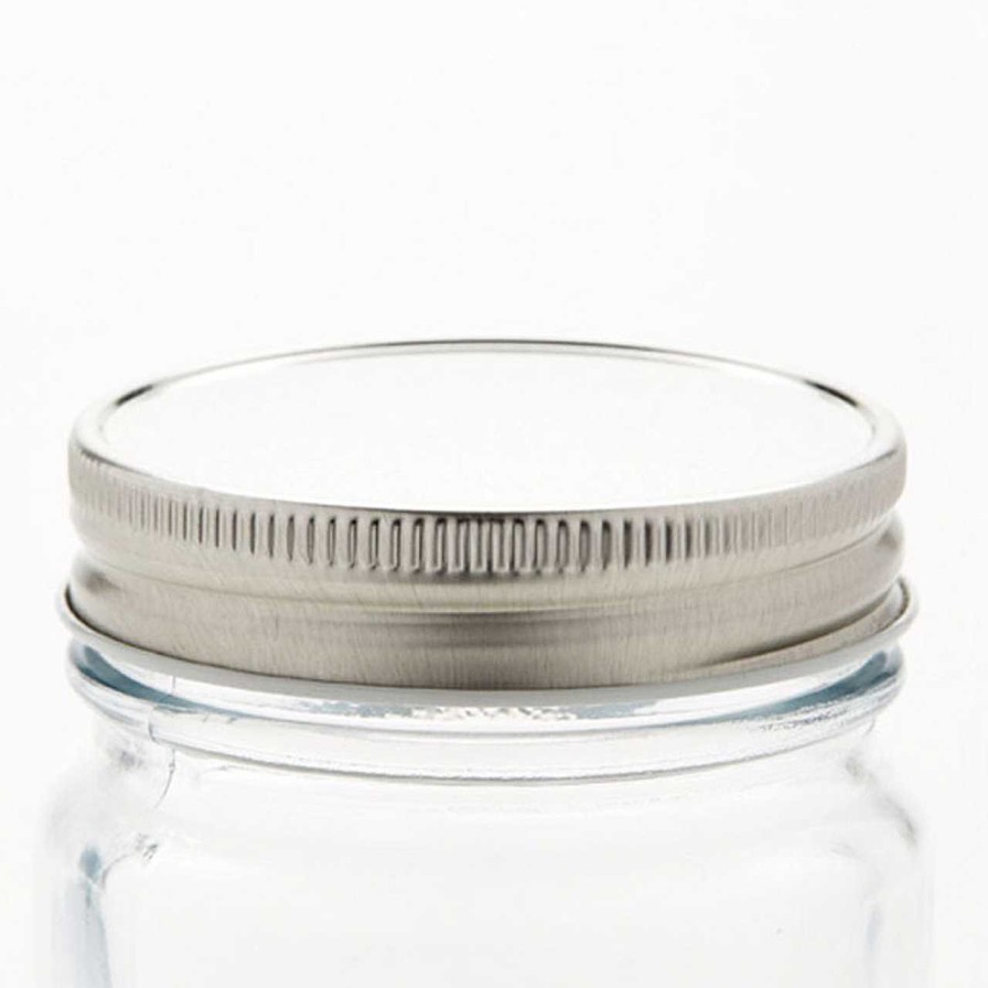 Metal Lids | Jar Store Silver 70G450 Canning Lid With Liner | 12 Pack