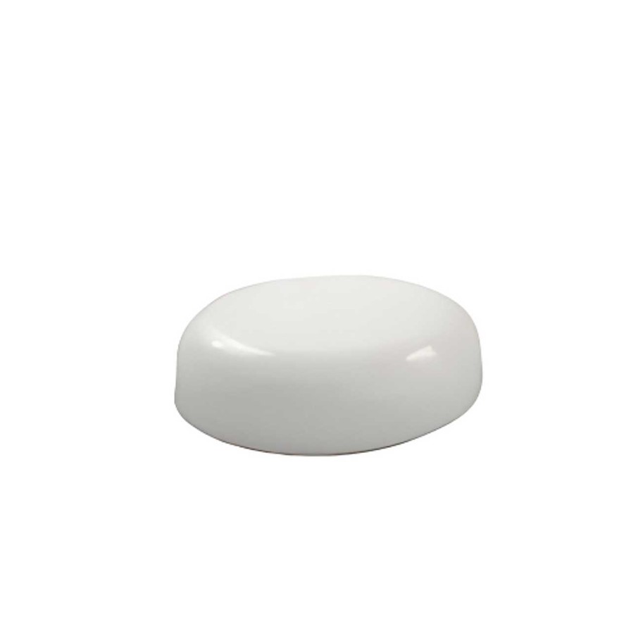 Non Dispensing Caps | Jar Store White 58-400 Dome Cap With Liner | 36 Pack