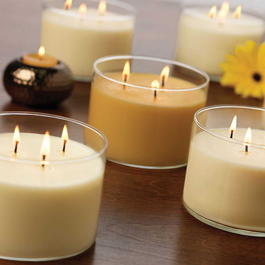 3 Wick Candle Jars | Libbey 15 Oz. Libbey Cylinder Jar | 12 Pack